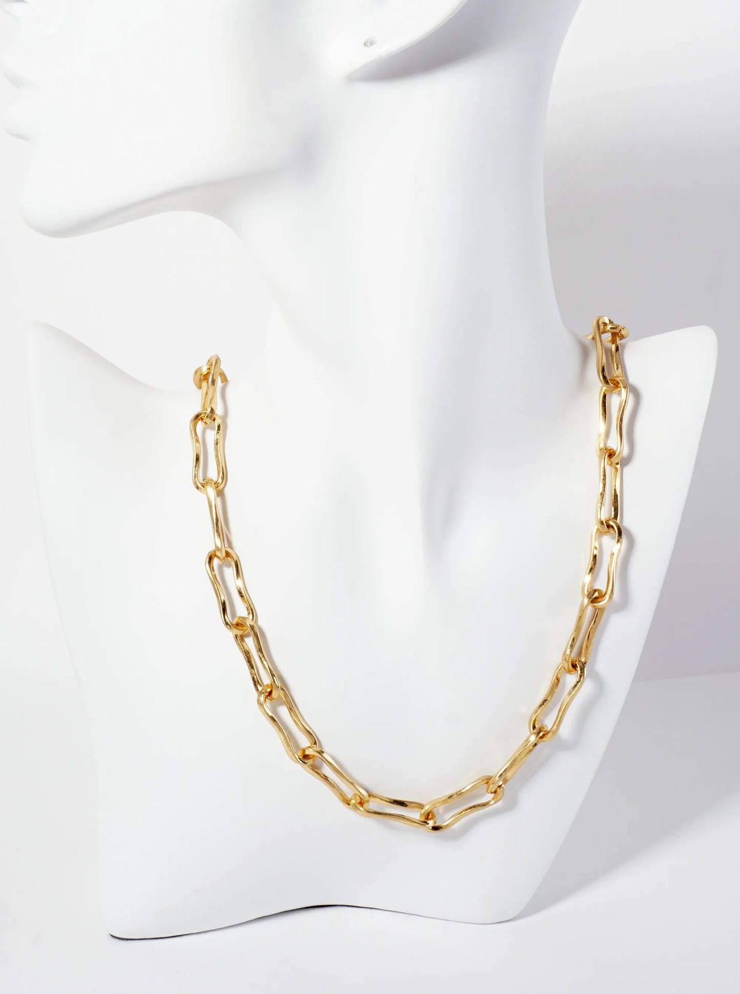 Metal 23mm Link Chain Necklace
