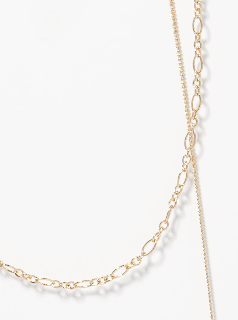 Metal Ball Pendant Layered Necklace