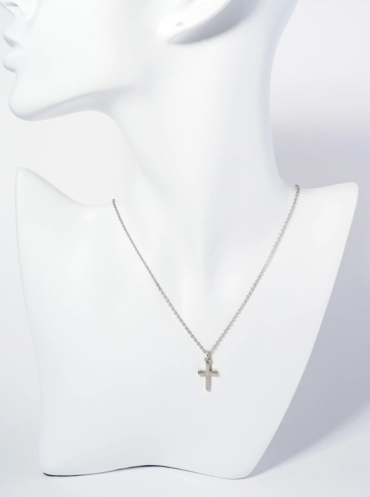Metal Dainty Cross Pendant Necklace