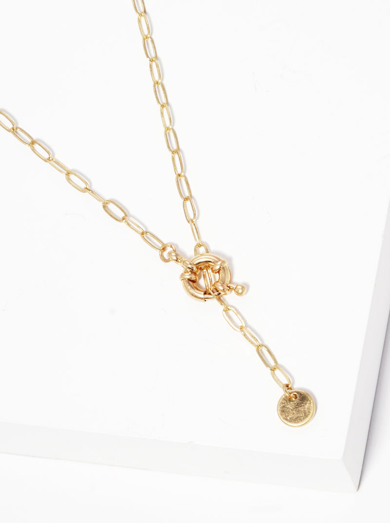 Metal Link Chain Necklace