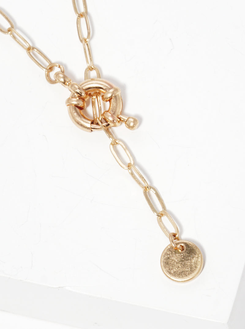 Metal Link Chain Necklace