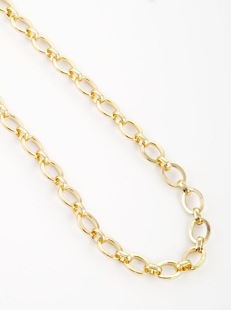 Metal Chunky Chain Everyday Necklace