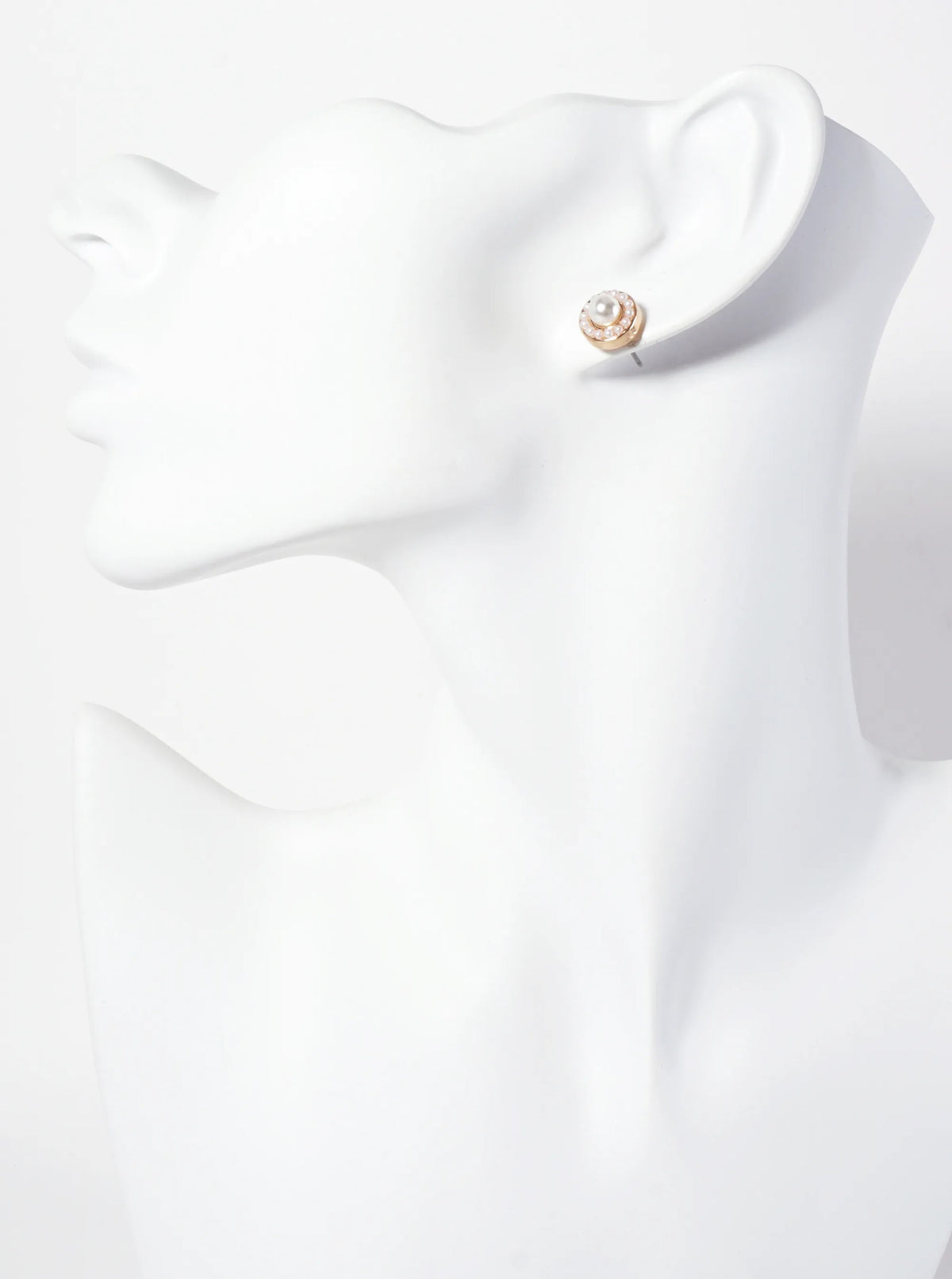 Minimalist Crystal-Pave 10mm Color-Stone Stud Earrings