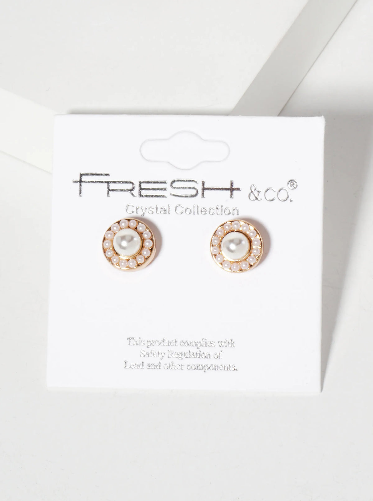 Minimalist Crystal-Pave 10mm Color-Stone Stud Earrings