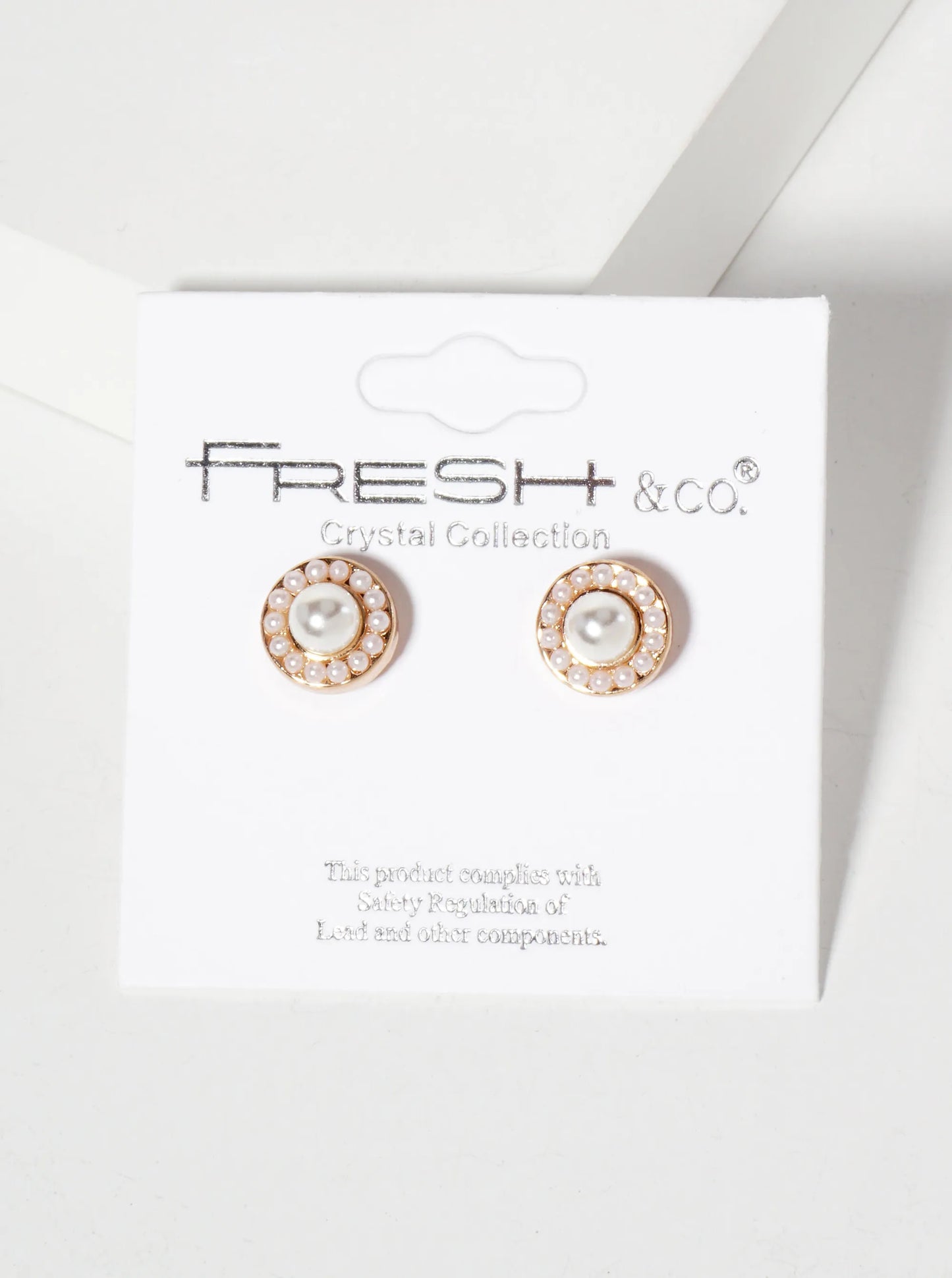 Minimalist Crystal-Pave 10mm Color-Stone Stud Earrings