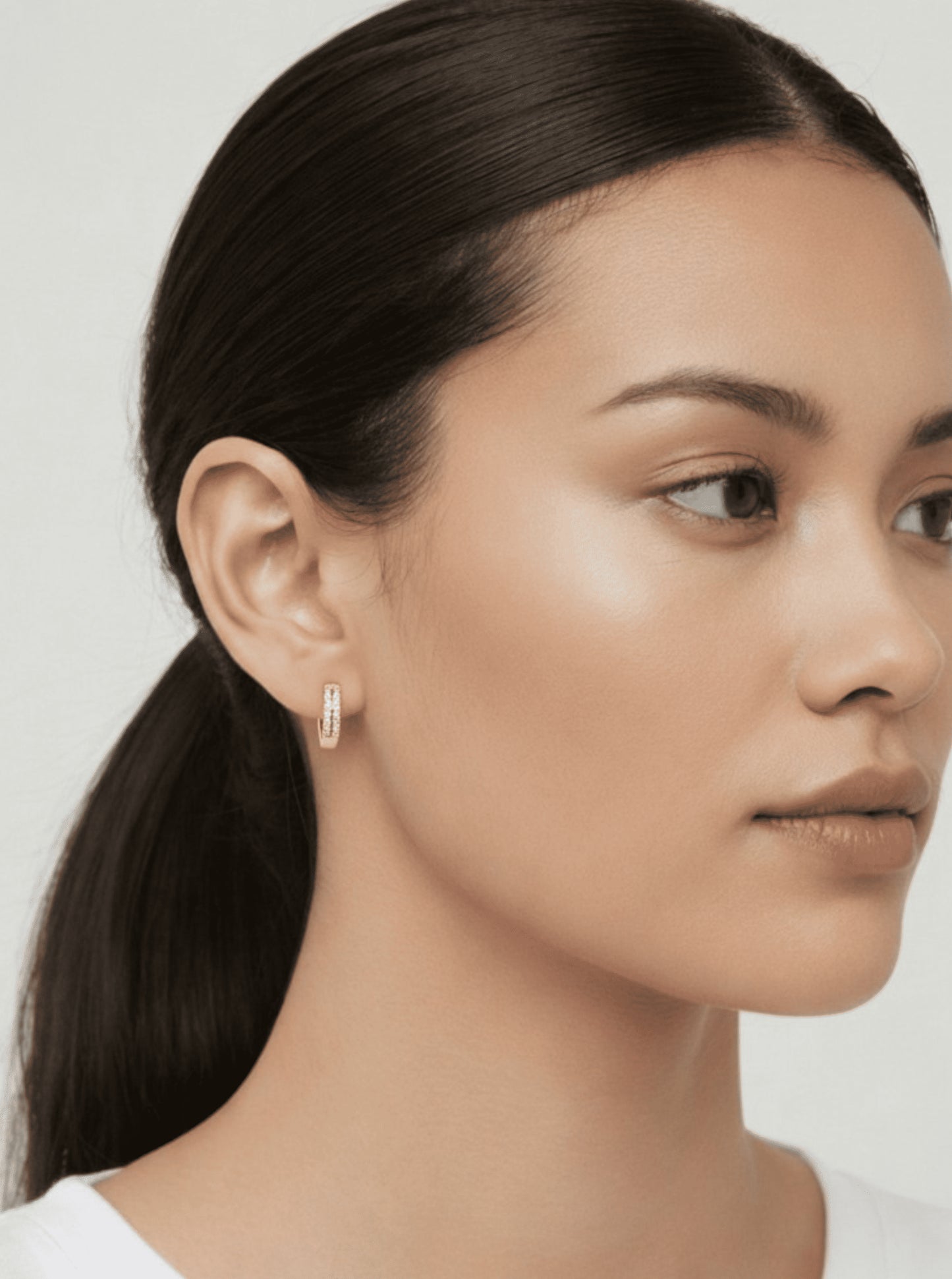 Modern Classic Huggie Hoop Earrings