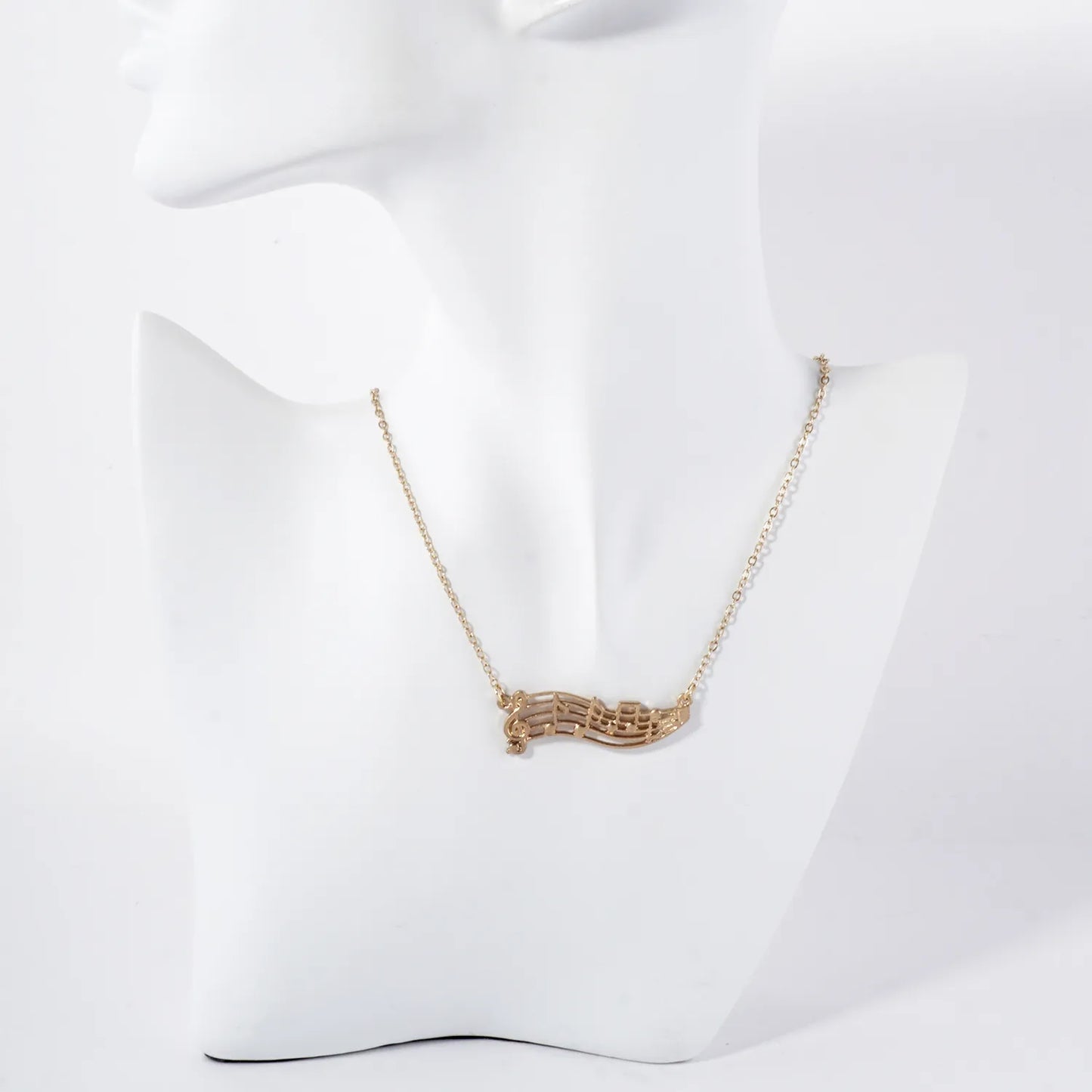 Musical Note Pendant Necklace