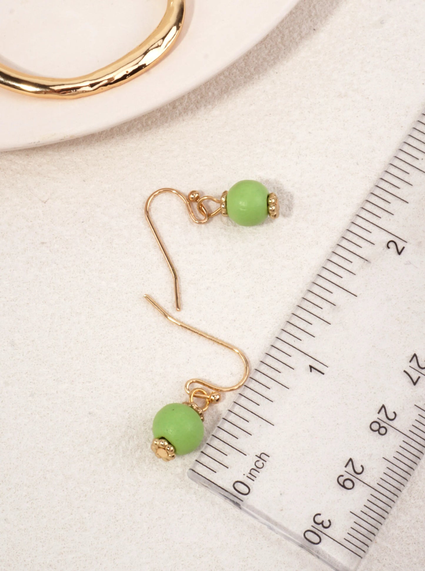 Organic Hammered Oval Pendant Beaded Set