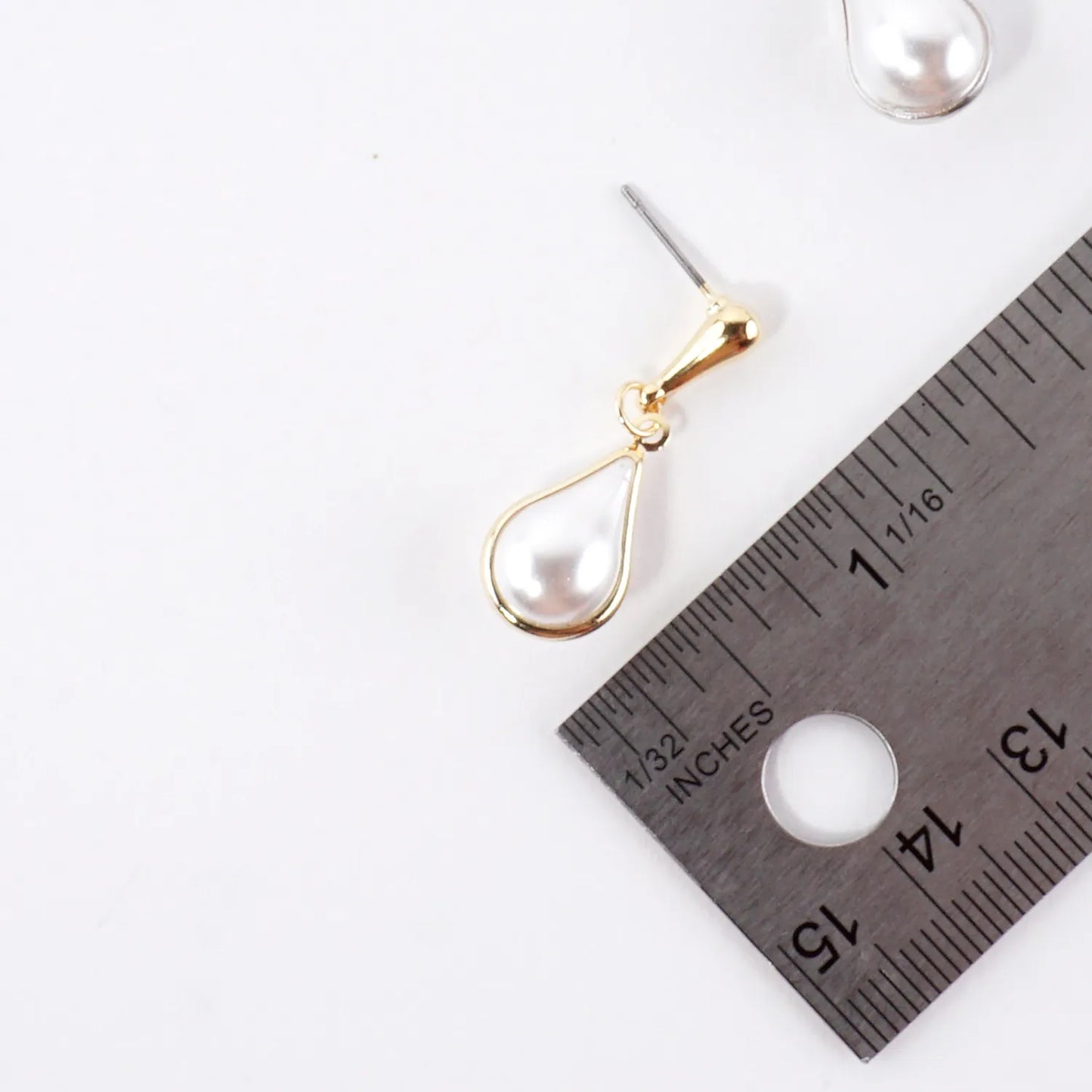Pear Shaped Pearl Drop Earrings