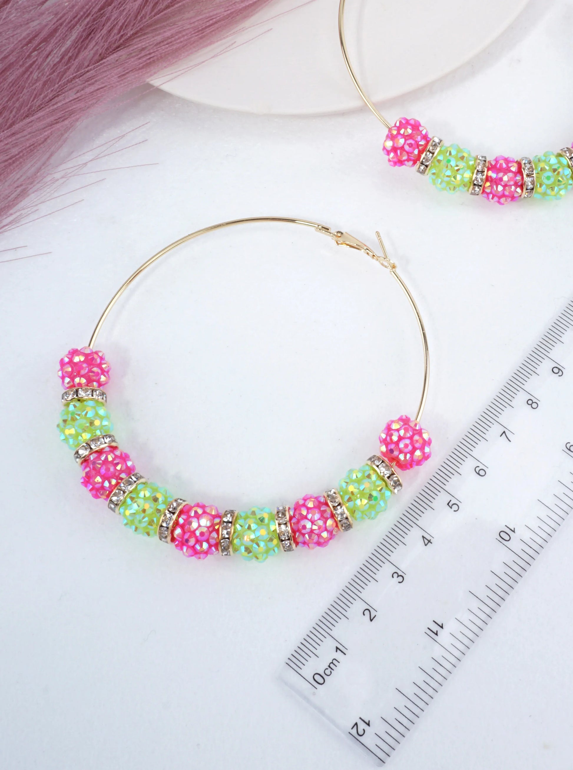 Pink-&-Green-Rhinestone-Beaded-Hoop-Earrings-150-SE9003-GDMLT-2-X19PM012064426K0303.jpg