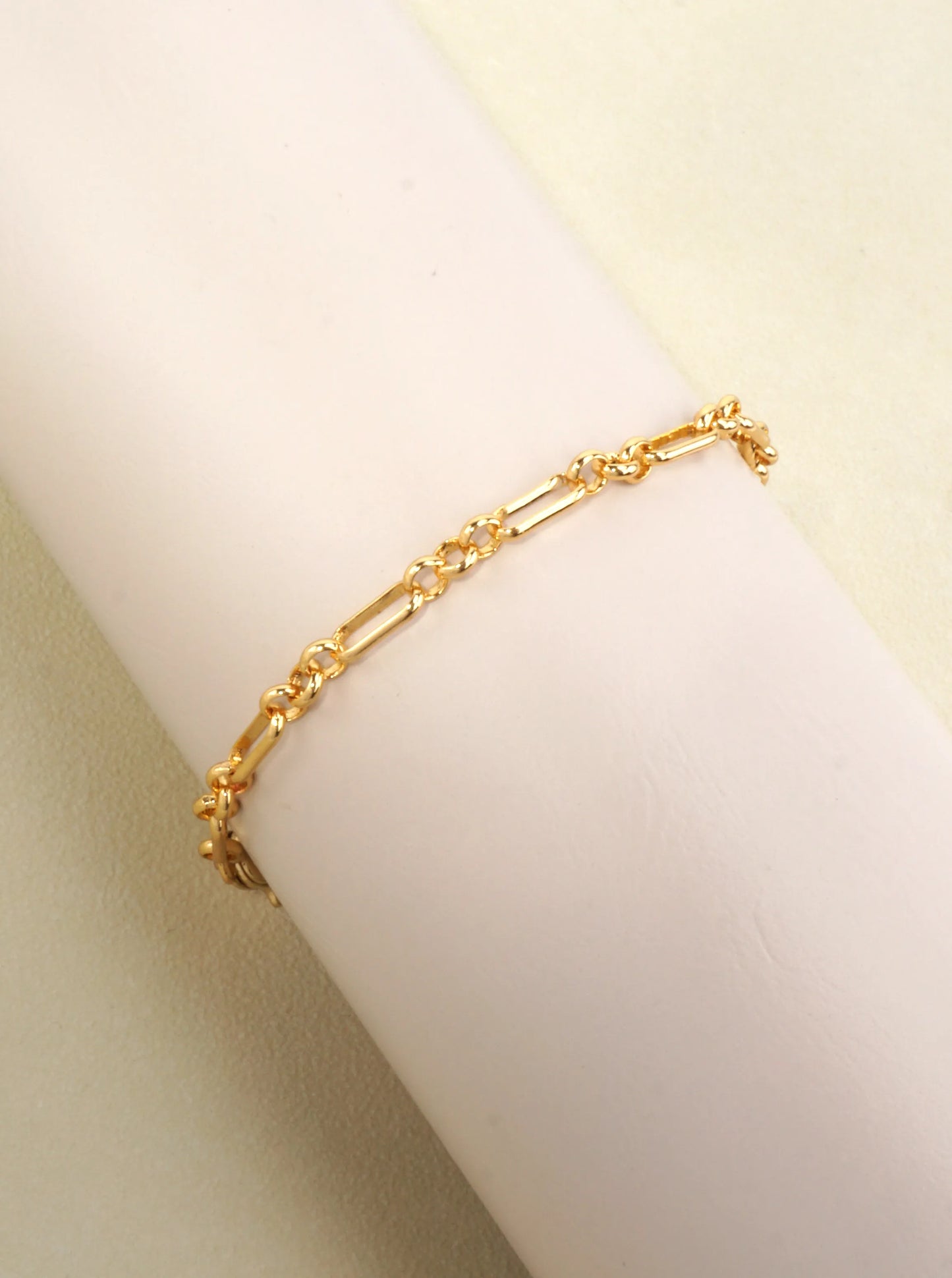 Polished Artistic Chain Delicate Bracelet