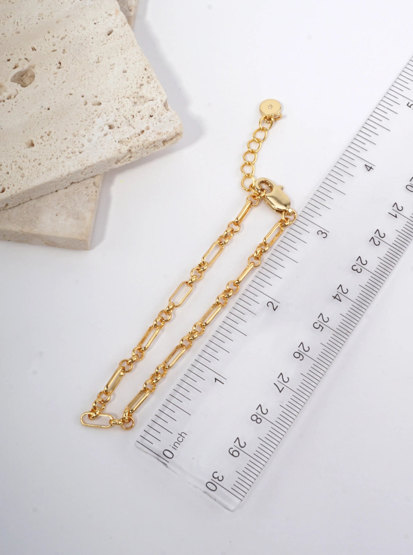 Polished Artistic Chain Delicate Bracelet