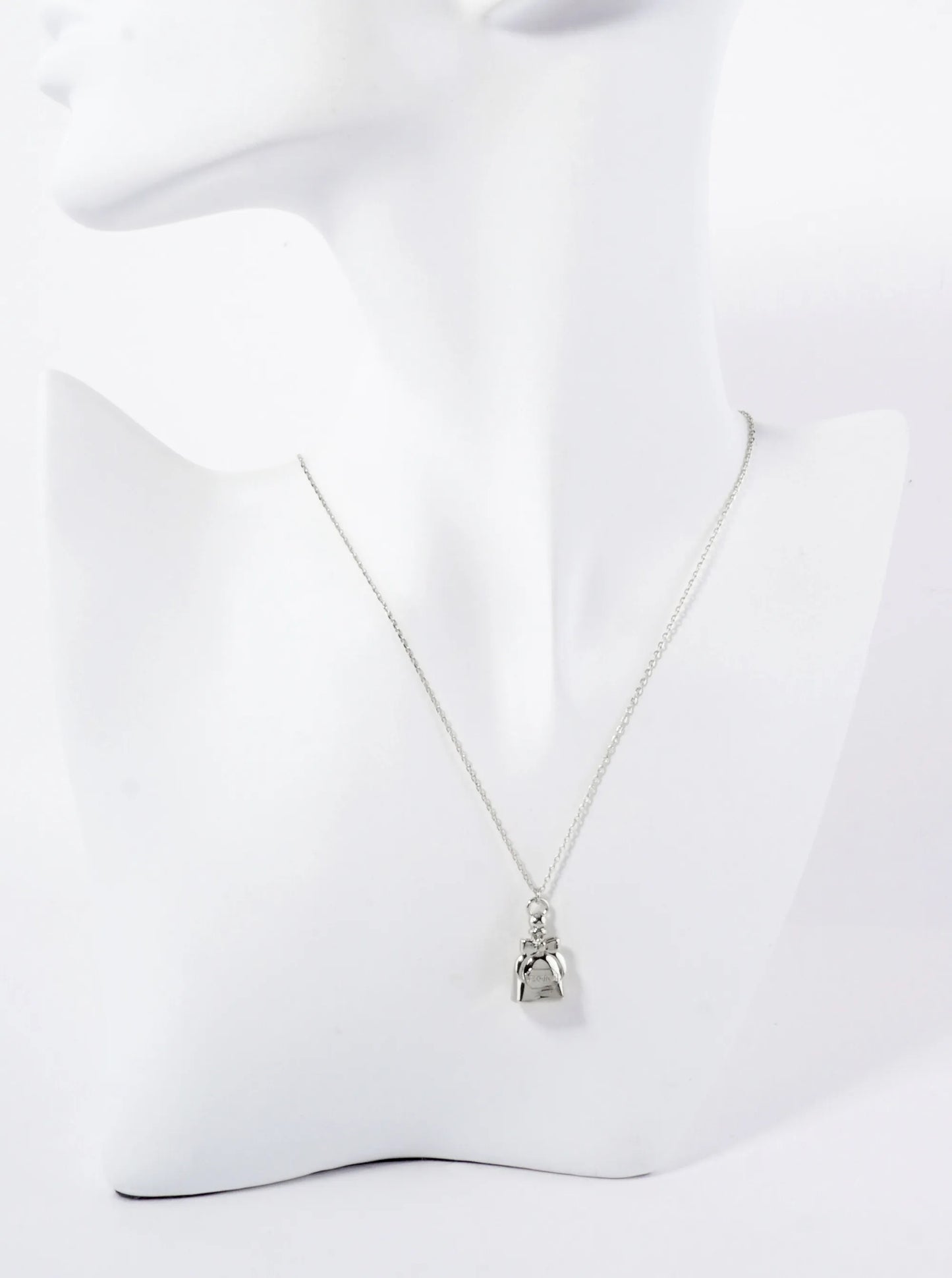 Polished Brass Tequila Pendant Hypoallergenic 18K-Gold-Dipped Necklace