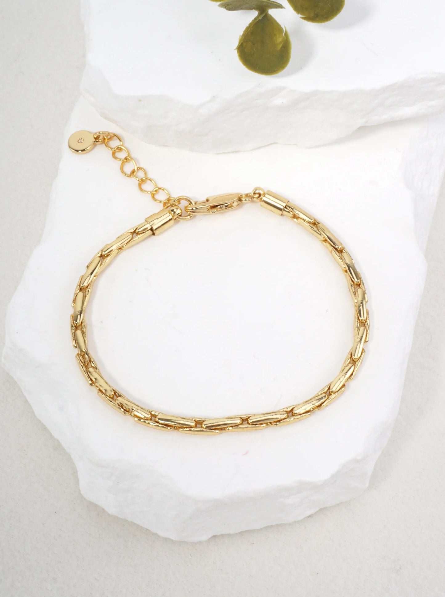 Polished Delicate Artistic Chain Bracelet
