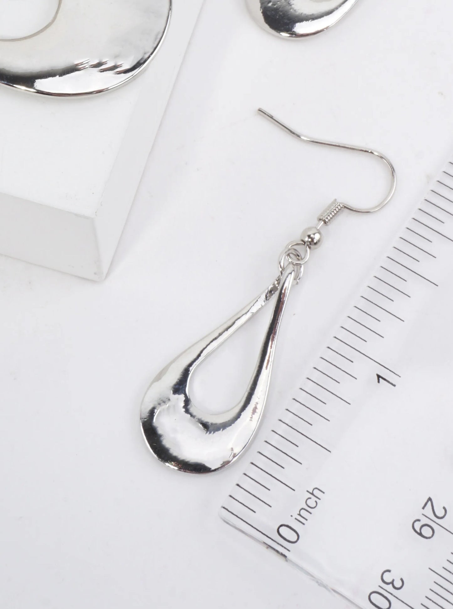 Polished Pear Pendant Necklace