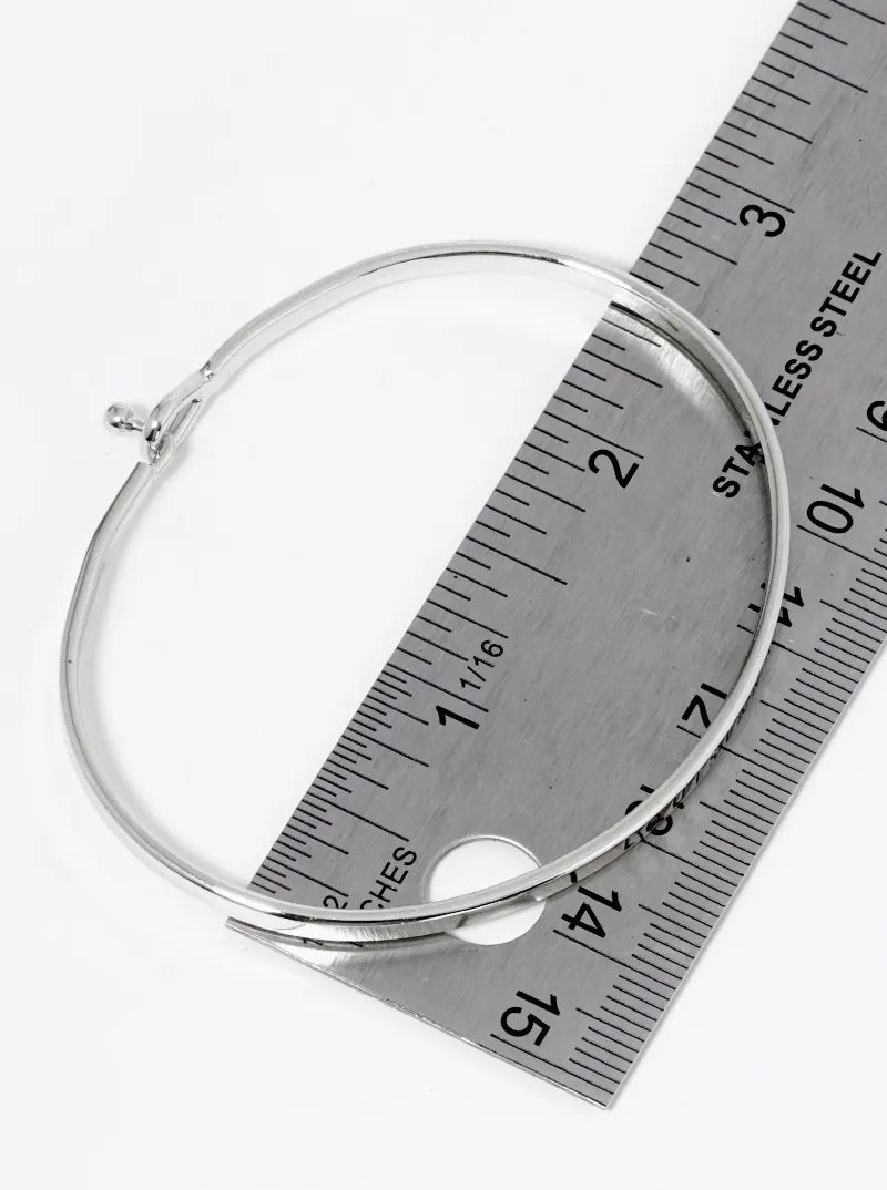 Pray Continually Engraved Inspirational Bangle Bracelet