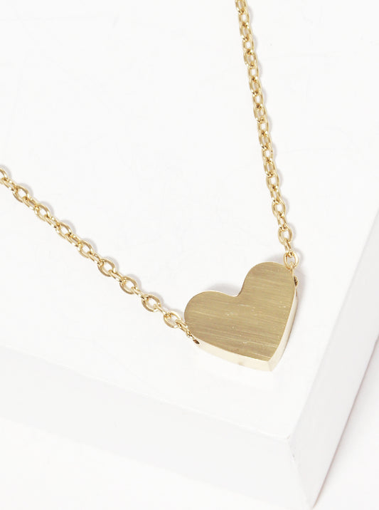 Premium Stainless Steel Heart Pendant Necklace