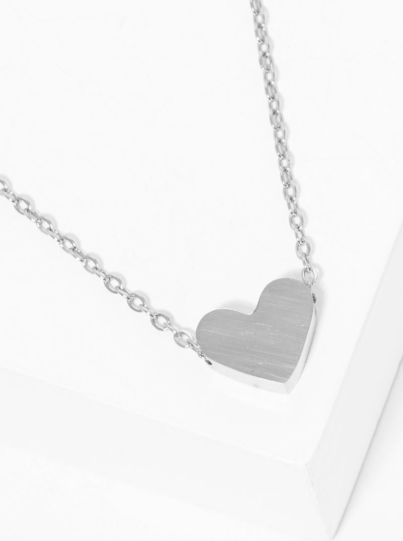 Premium Stainless Steel Heart Pendant Necklace