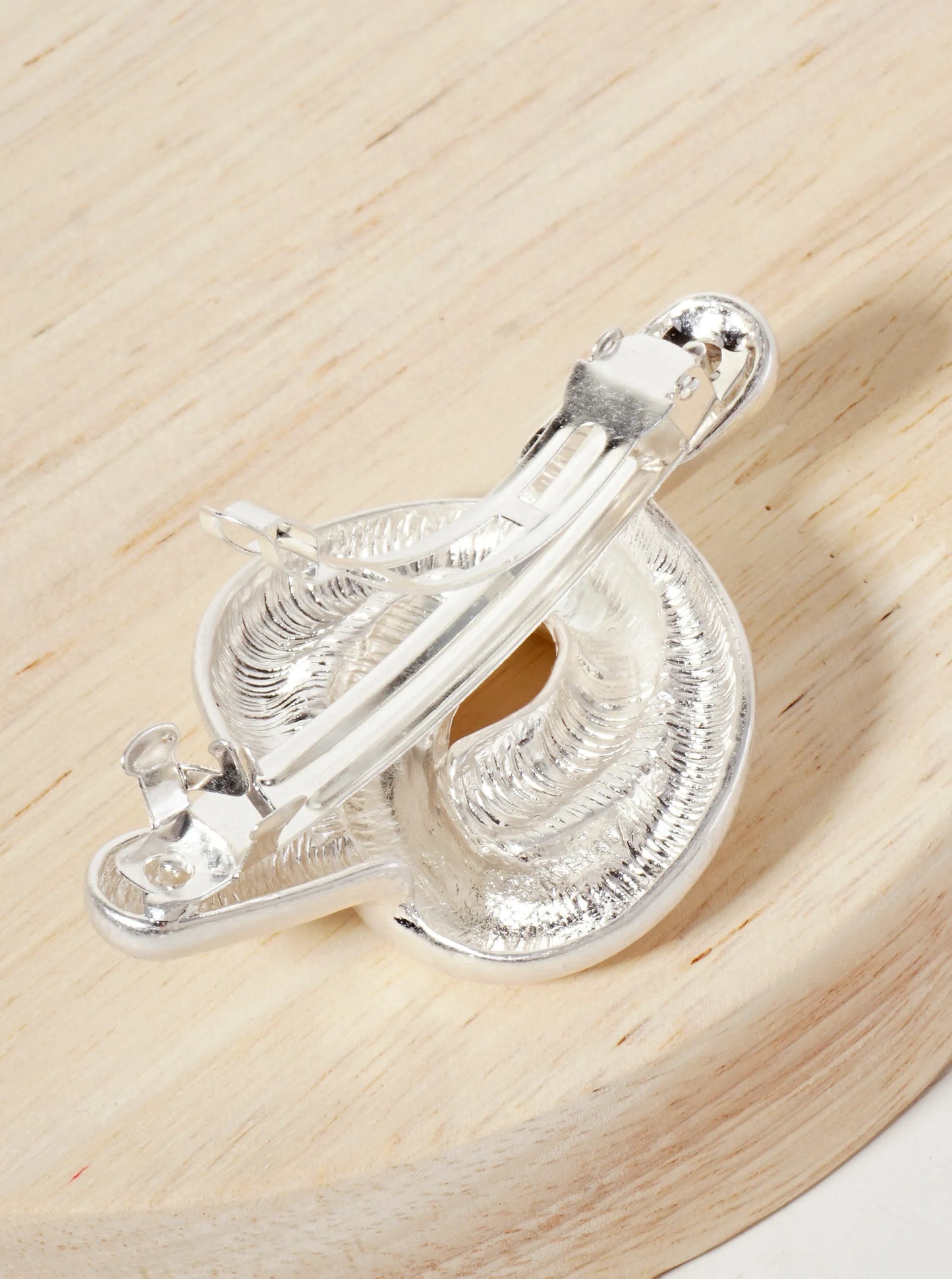 Puffy Knot Metal Casting Hair-Pin