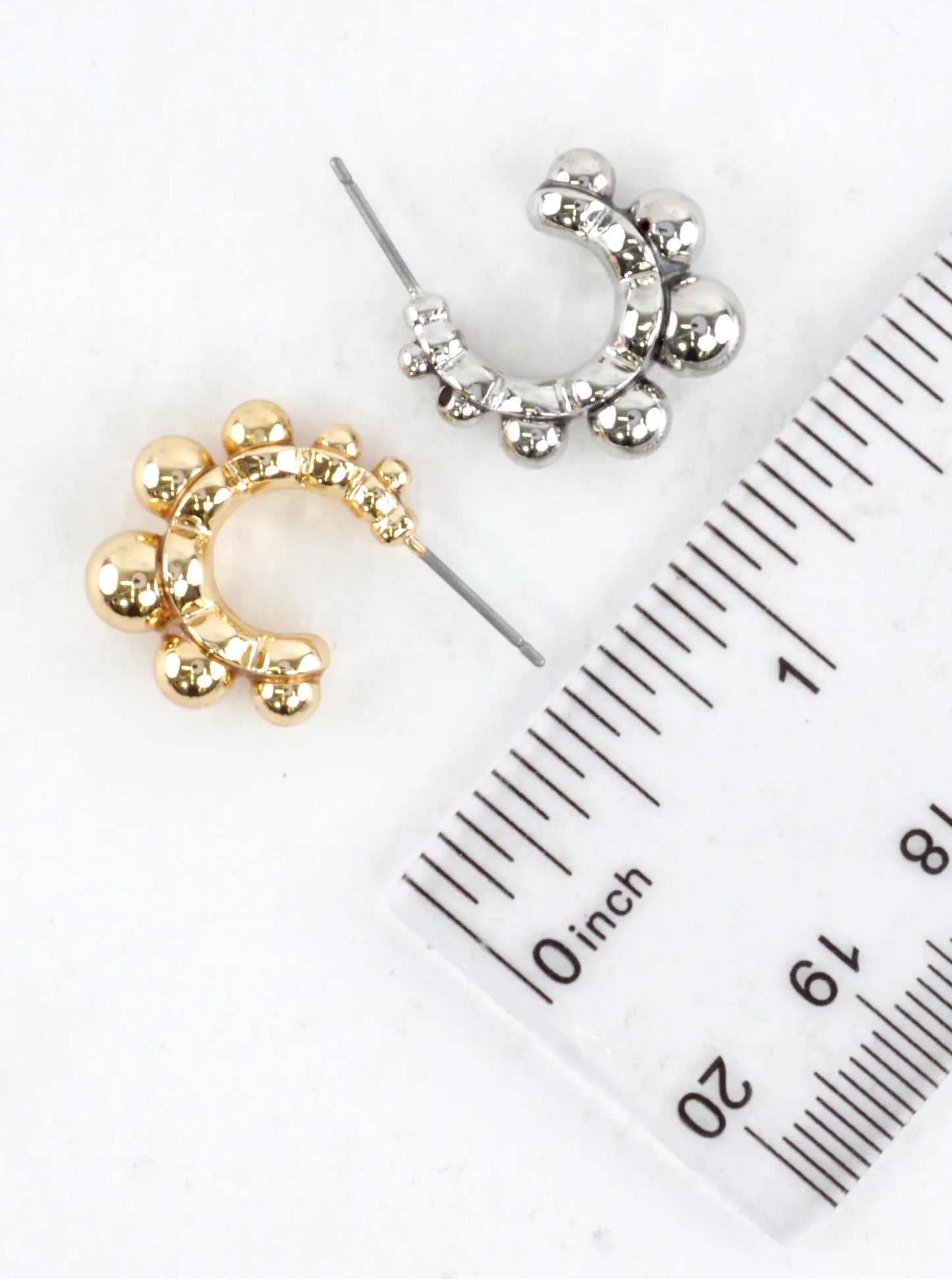 Western Bubble Hoop Earrings