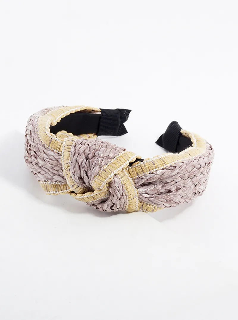 Raffia Knotted Headband