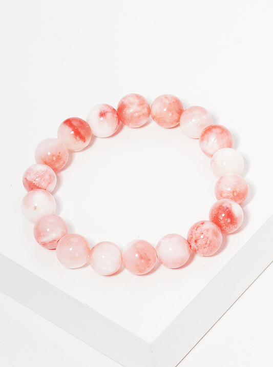 Resin Bead Stretch Bracelet