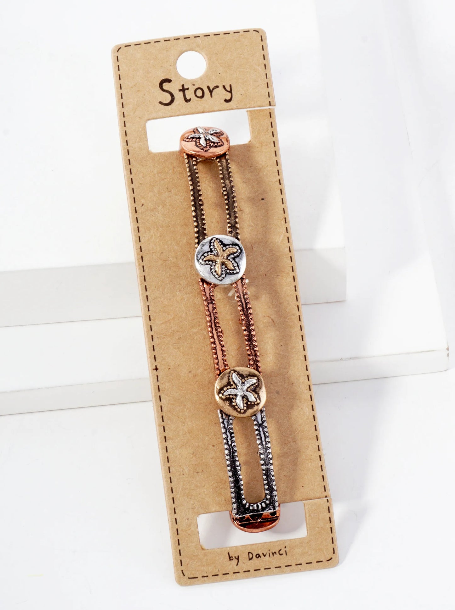Sea-Life-Theme Starfish Stretch Bracelet