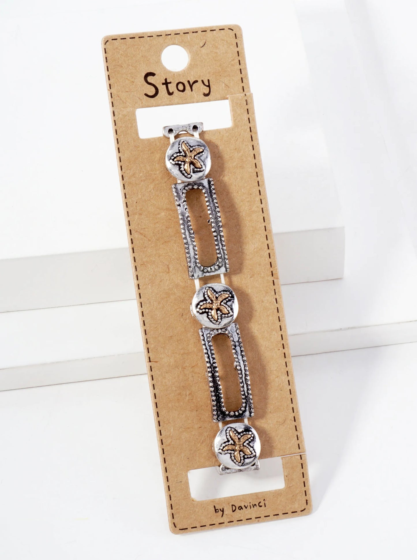 Sea-Life-Theme Starfish Stretch Bracelet
