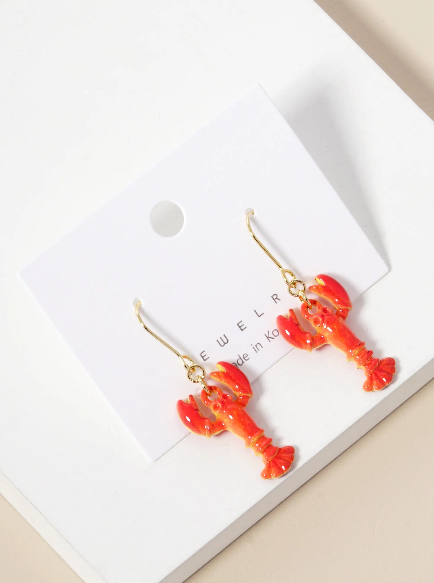 Sea Life Themed Dangle Drop Earrings