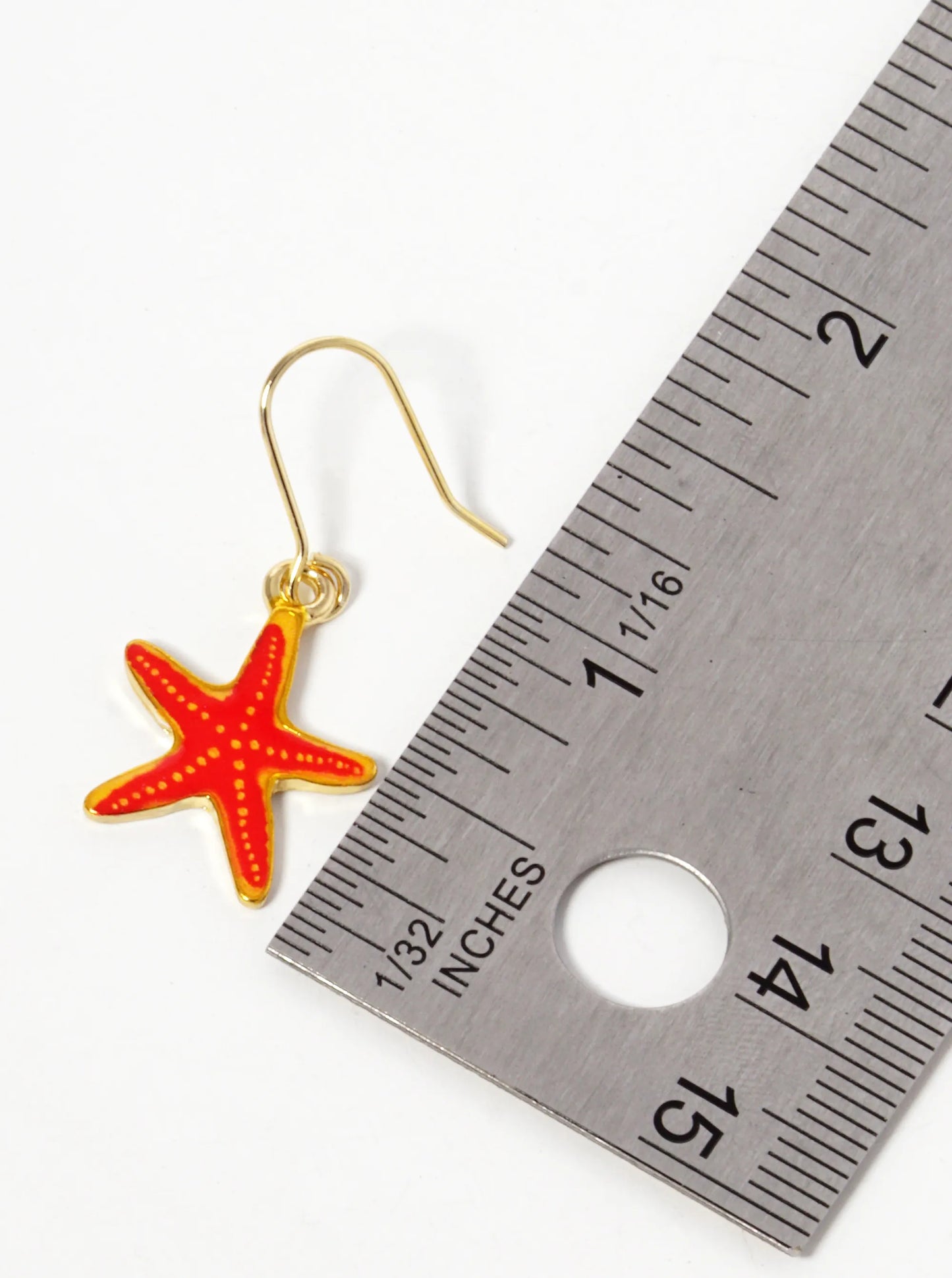 Sea Life Themed Dangle Drop Earrings