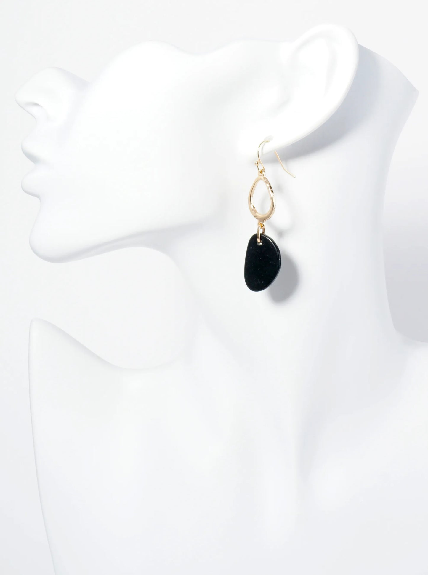 Semi-Precious Stone Drop Dangle Earrings