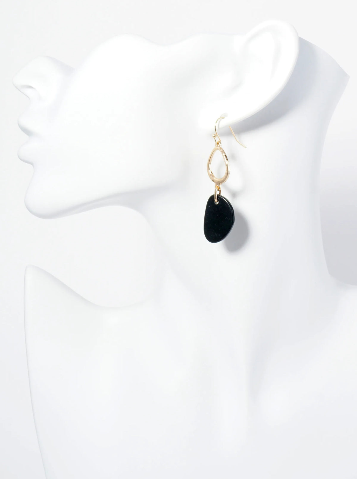 Semi-Precious Stone Drop Dangle Earrings