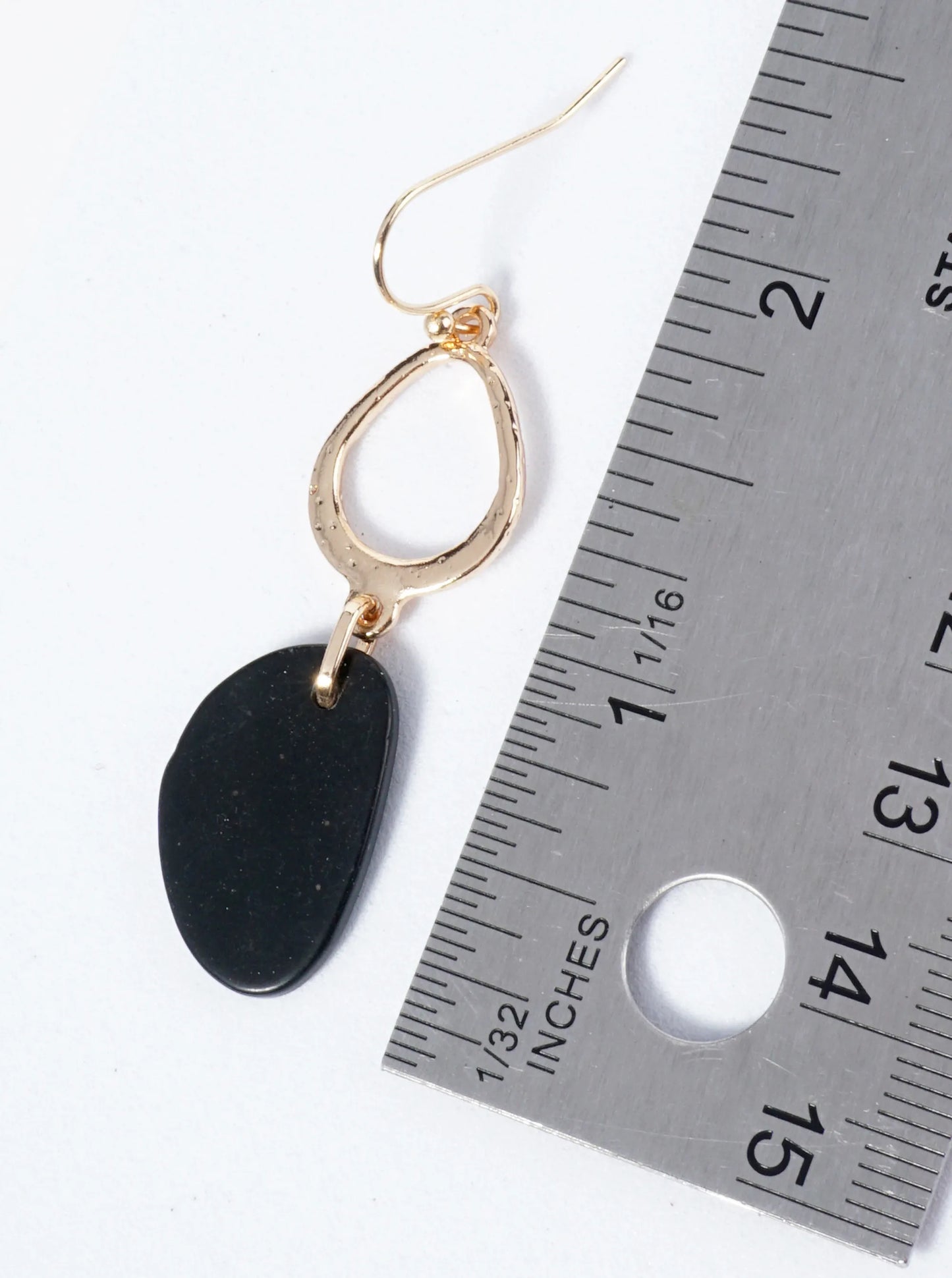 Semi-Precious Stone Drop Dangle Earrings