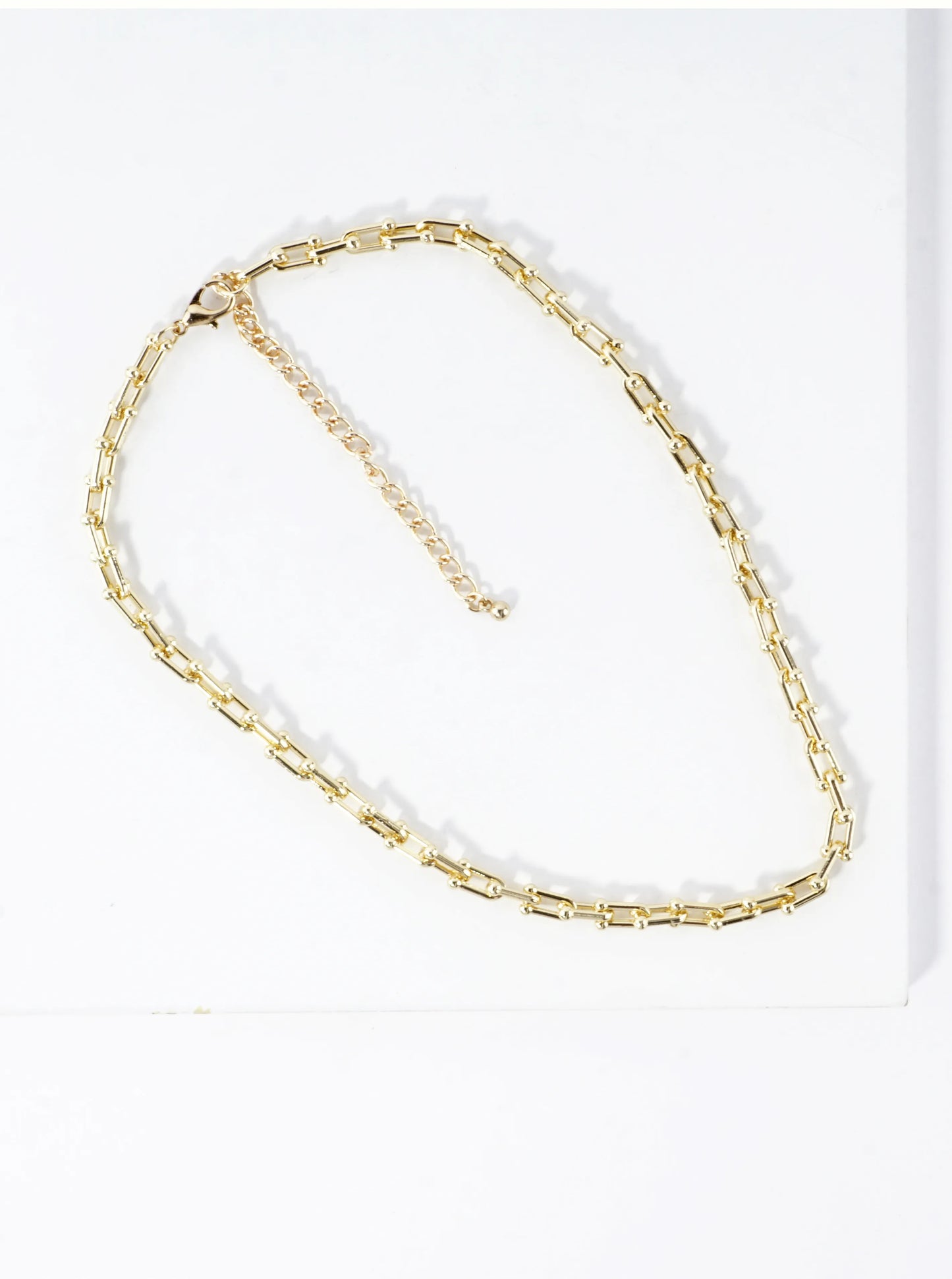 Small Alloy Horseshoe Chain Necklace