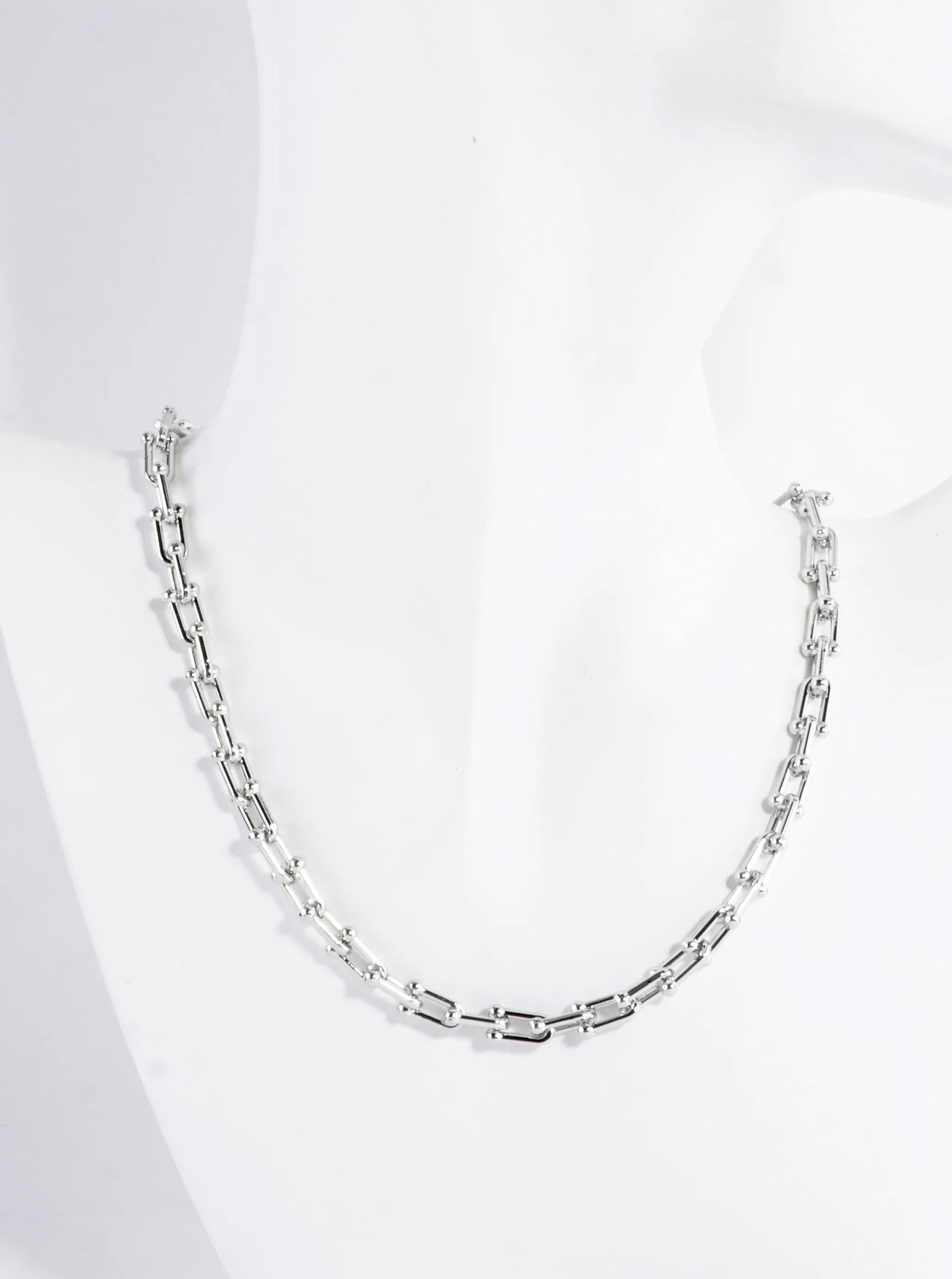 Small Alloy Horseshoe Chain Necklace