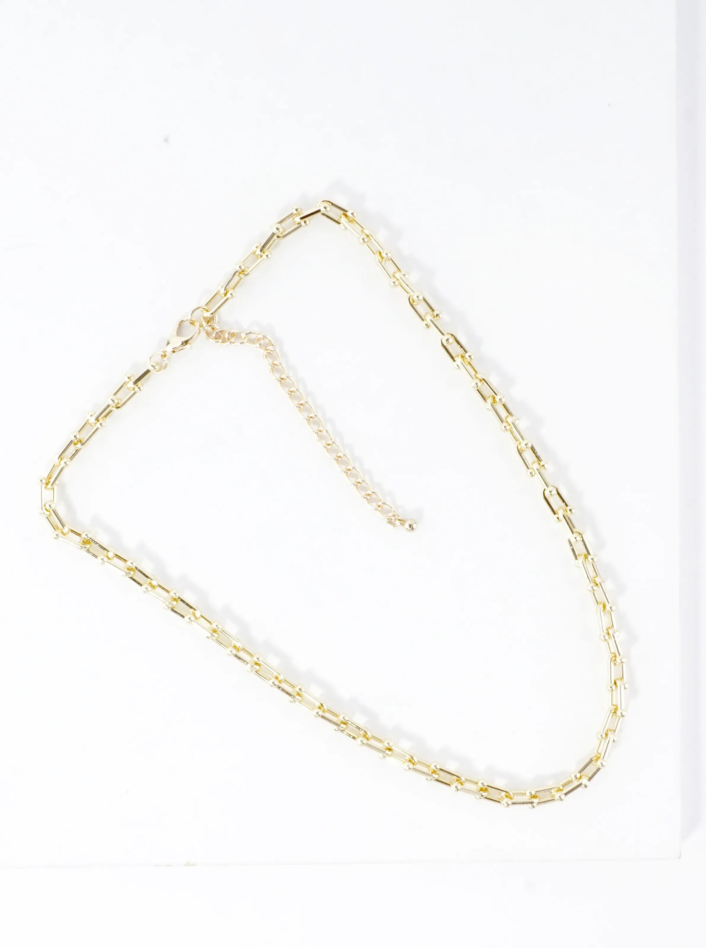 Small Alloy Horseshoe Chain Necklace