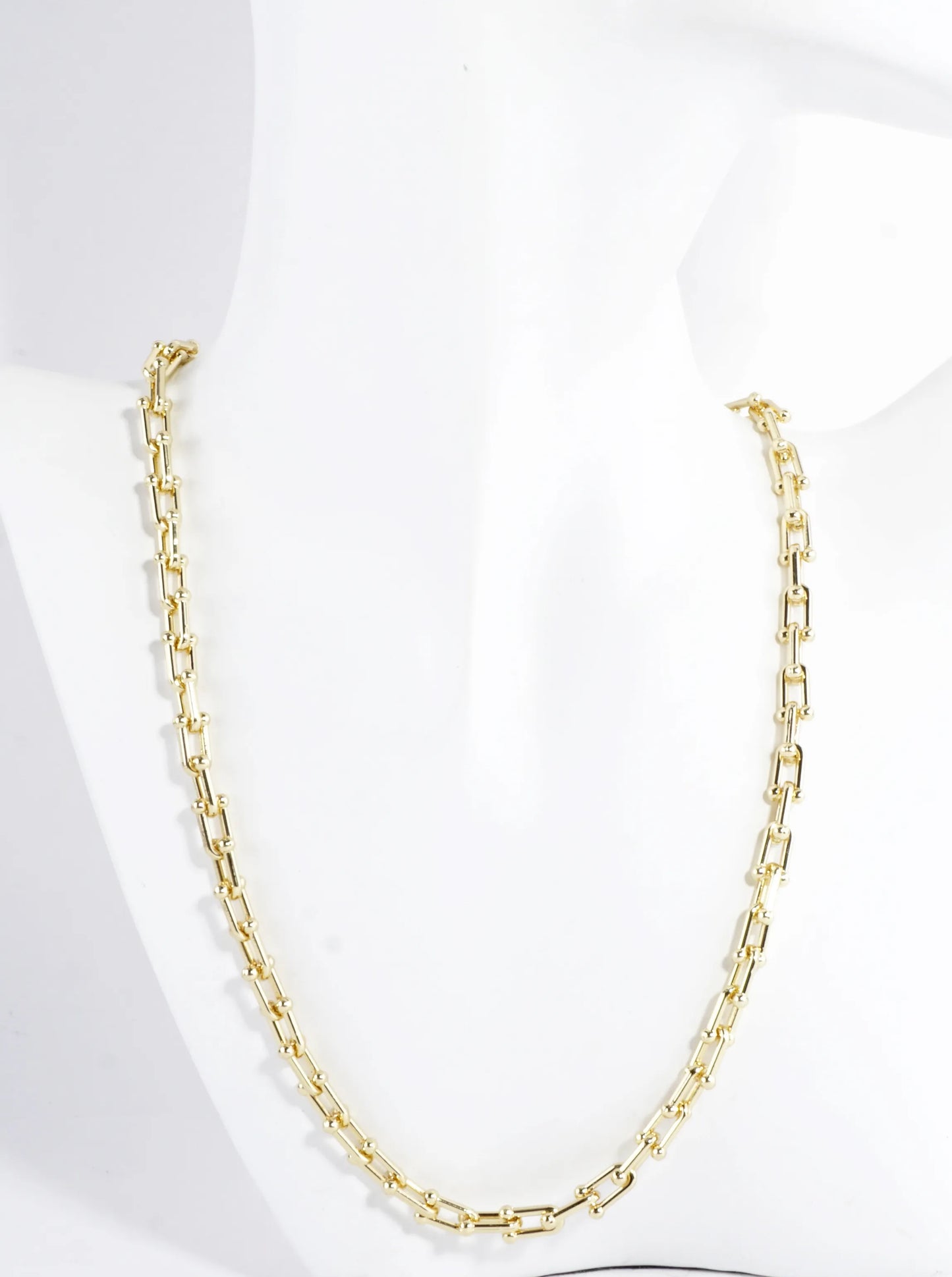 Small Alloy Horseshoe Chain Necklace