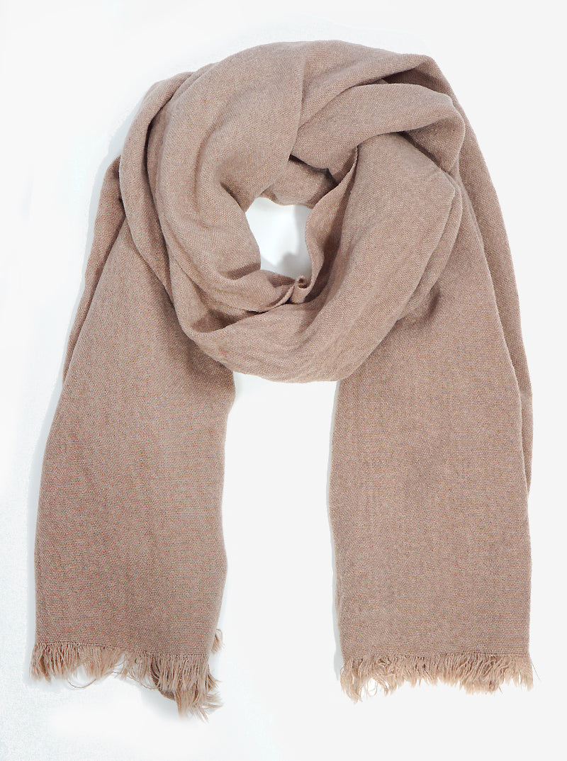 Solid Color Basic Wrap Around Scarf