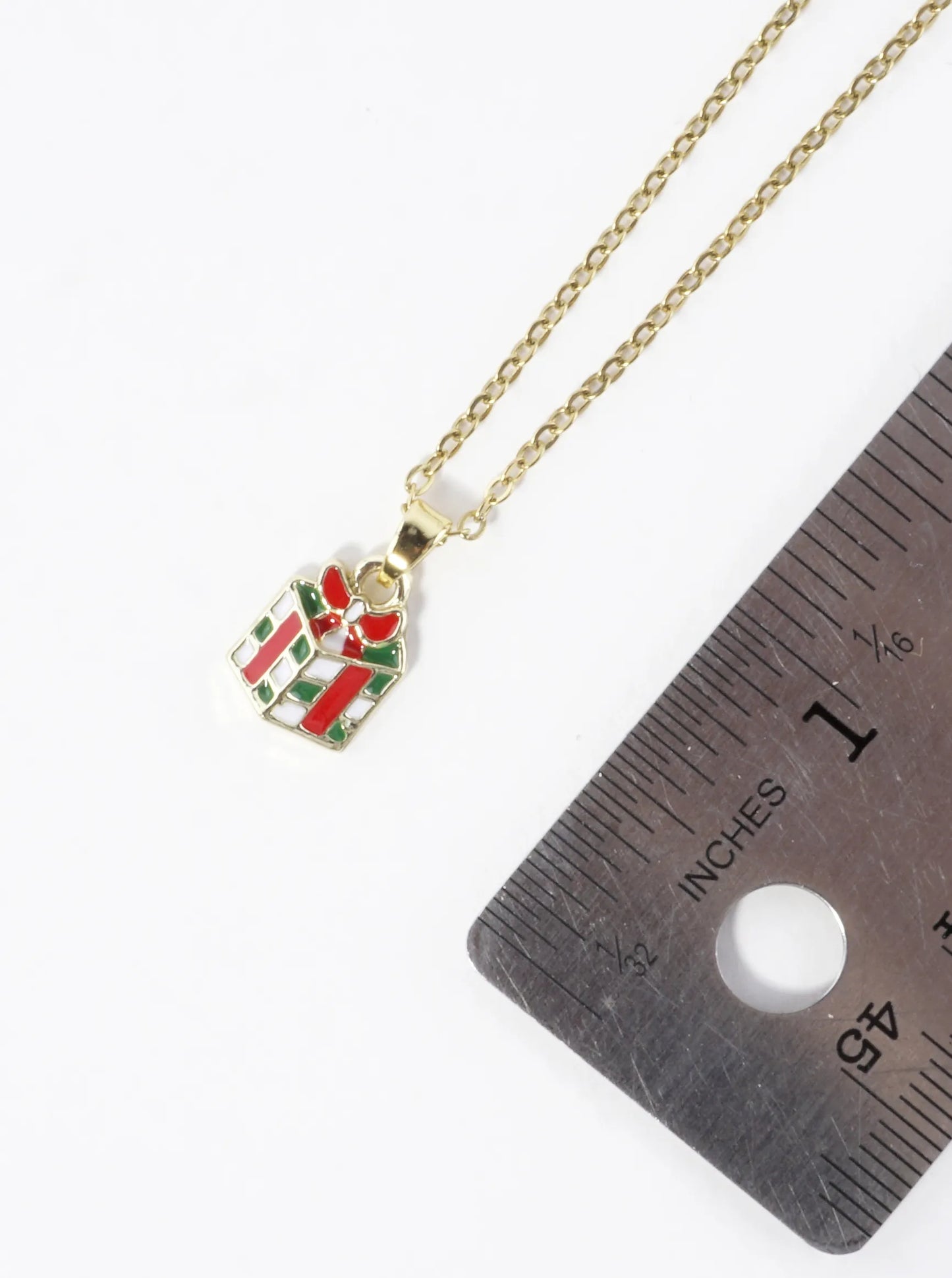Stainless Steel Christmas Gift Pendant Necklace