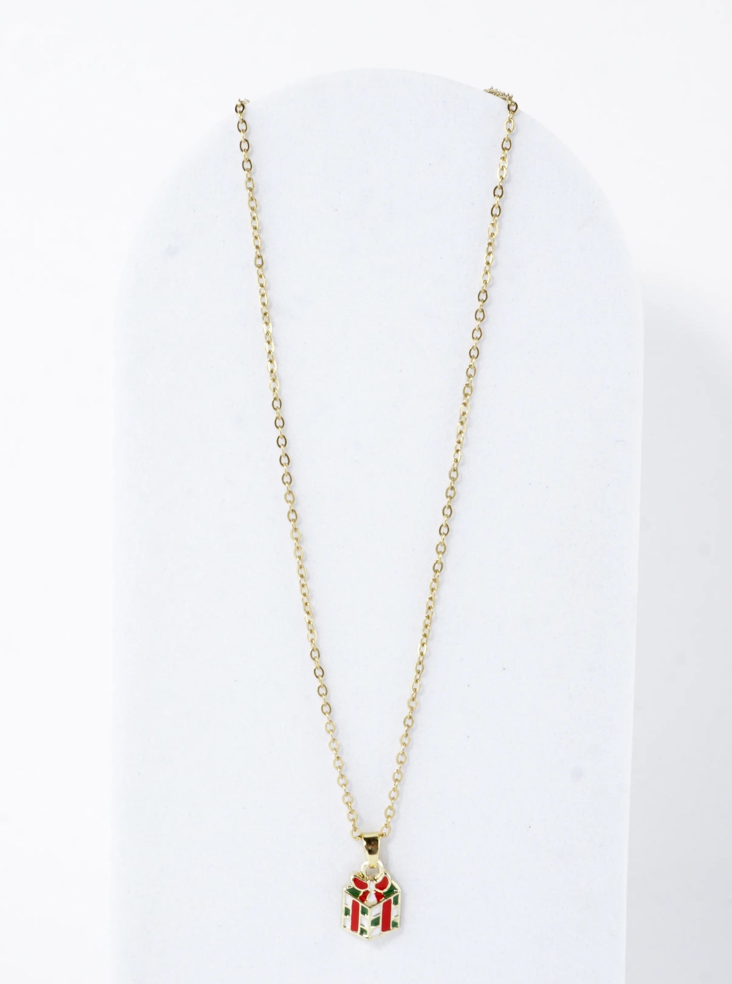 Stainless Steel Christmas Gift Pendant Necklace
