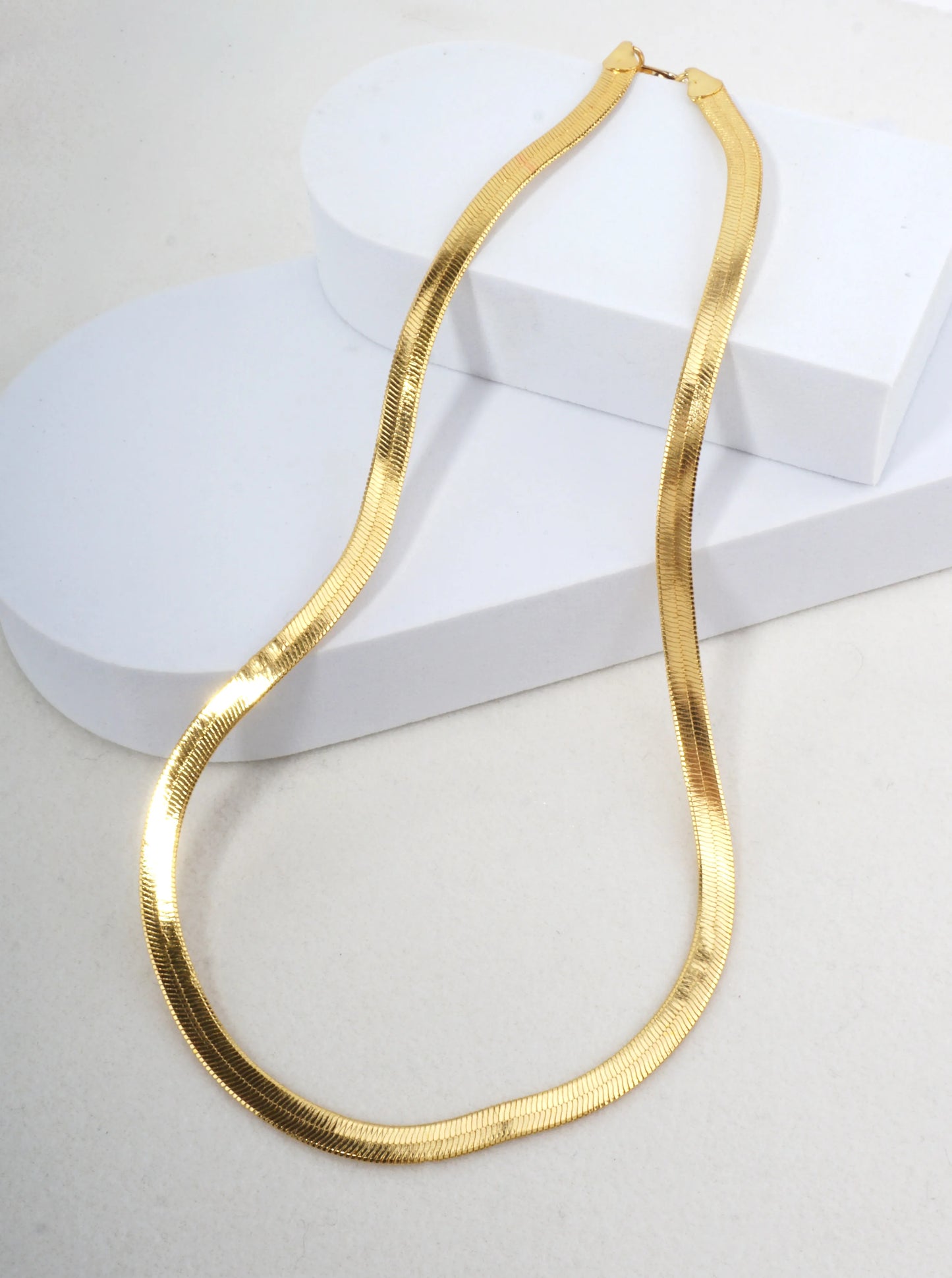 Statement Snake Chain Necklace