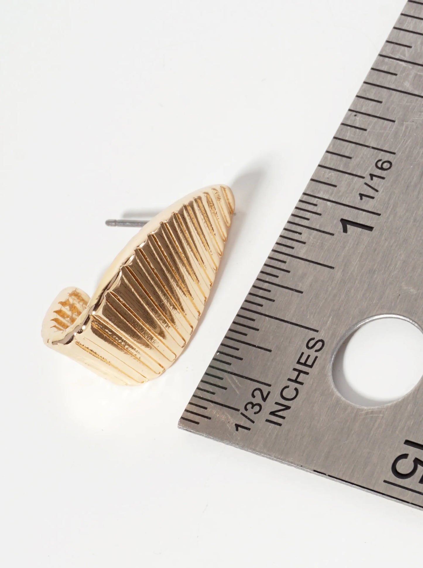 Textured 25mm Flat Hoop Earrings