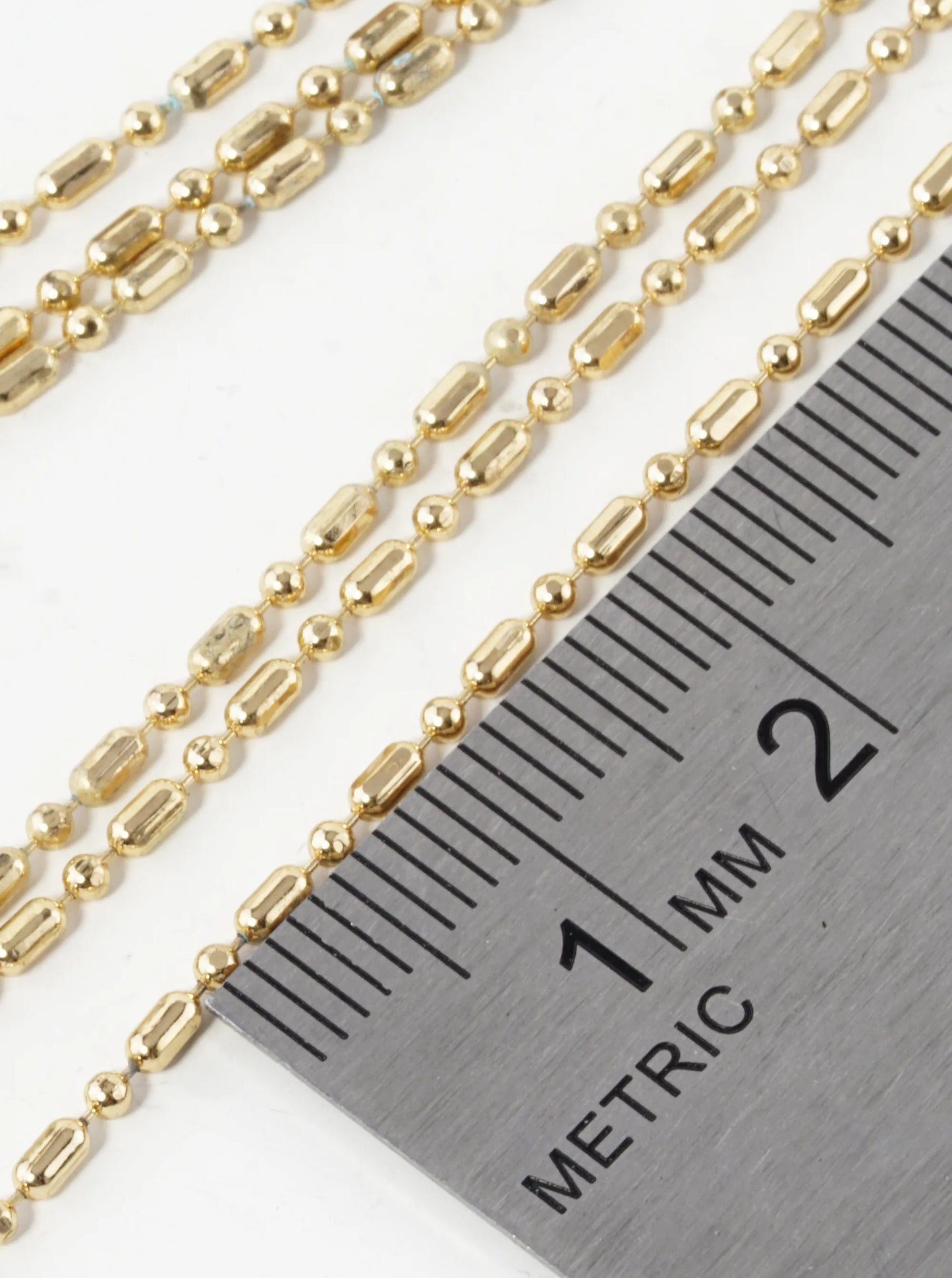 Three Layered Military Chain Necklace