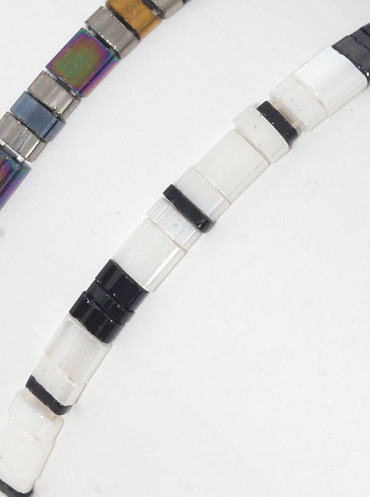 Tila Glass Bead Stretch Bracelet