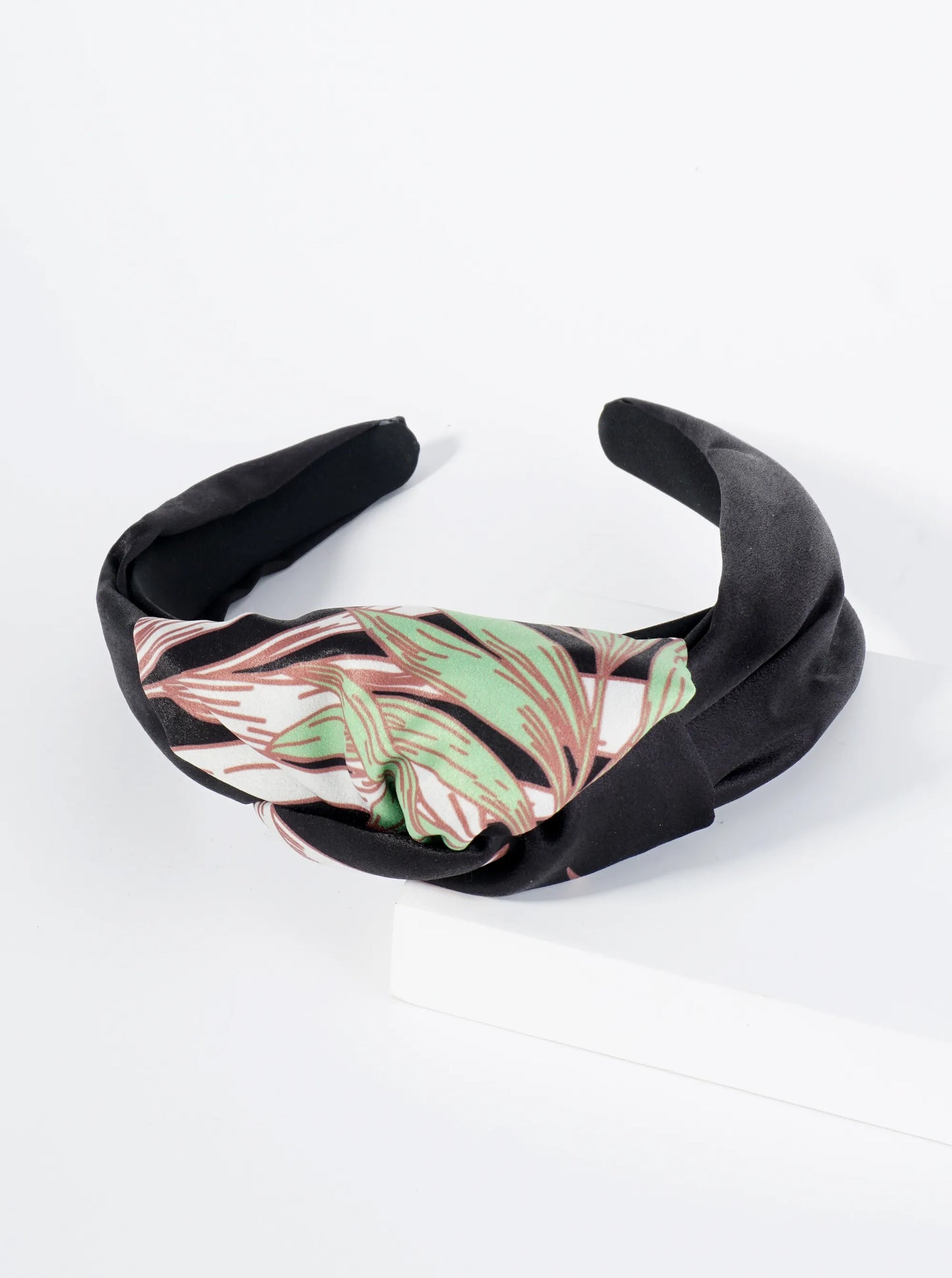 Tropical Print Top Knotted Fabric Headband