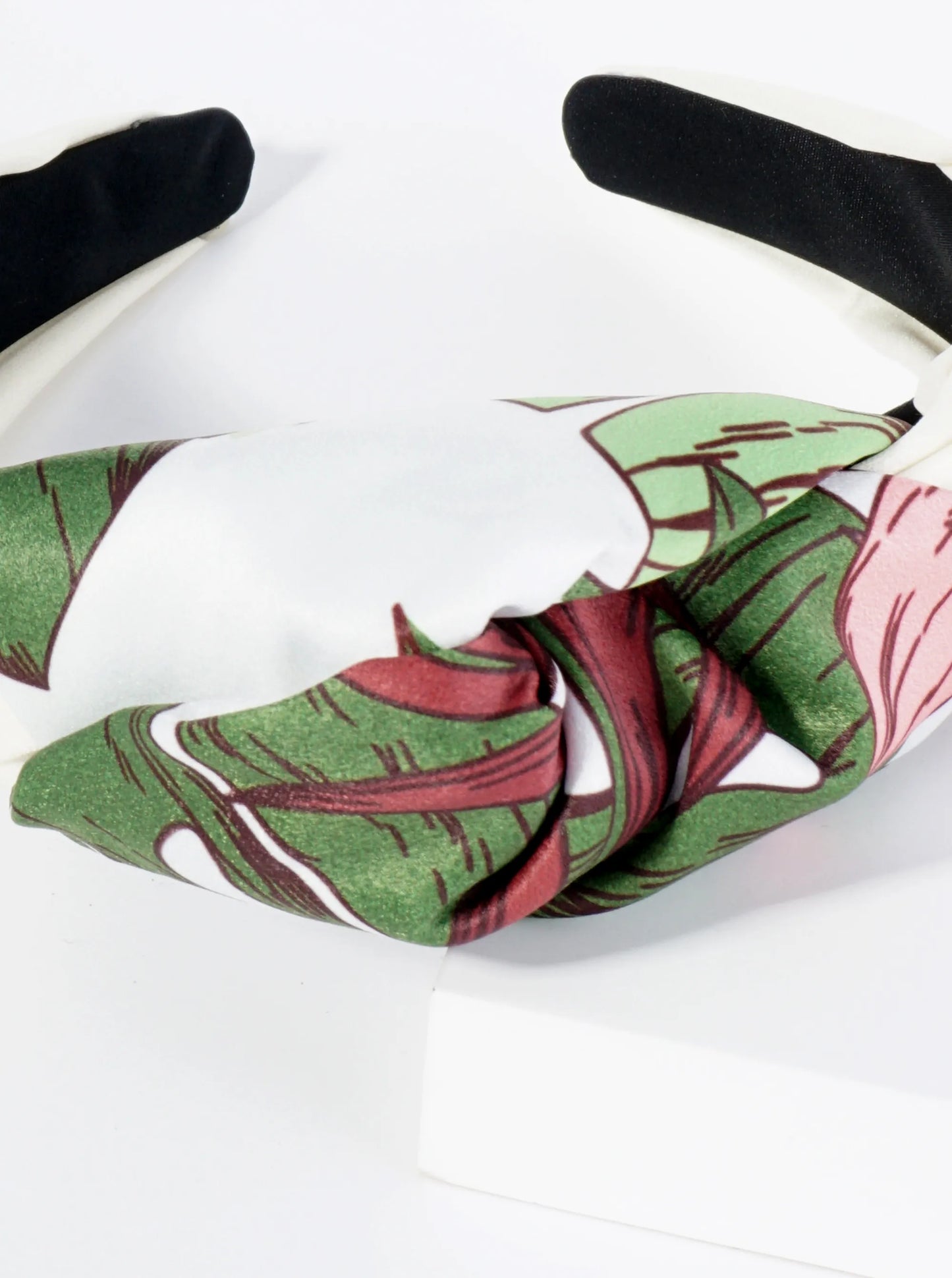Tropical Print Top Knotted Fabric Headband