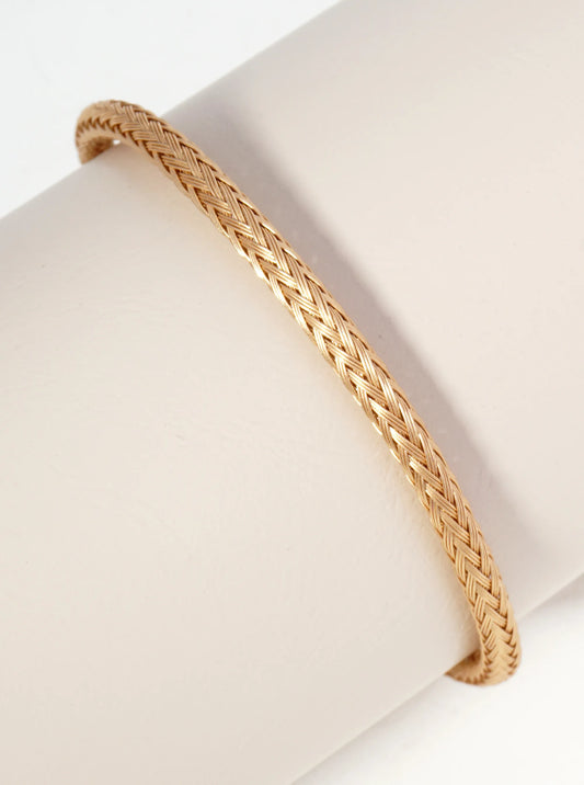 Wired Metal Mesh Chain Bracelet