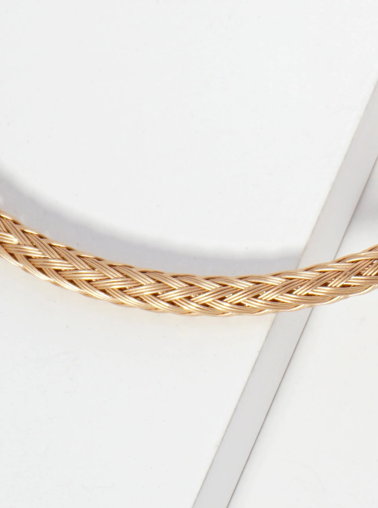 Wired Metal Mesh Chain Bracelet