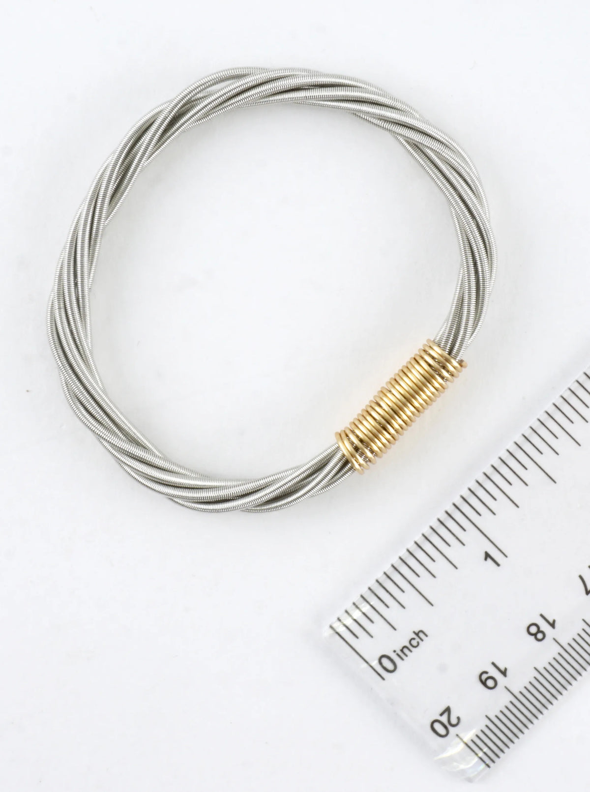 Wired Stretch Piano Wire Bracelet
