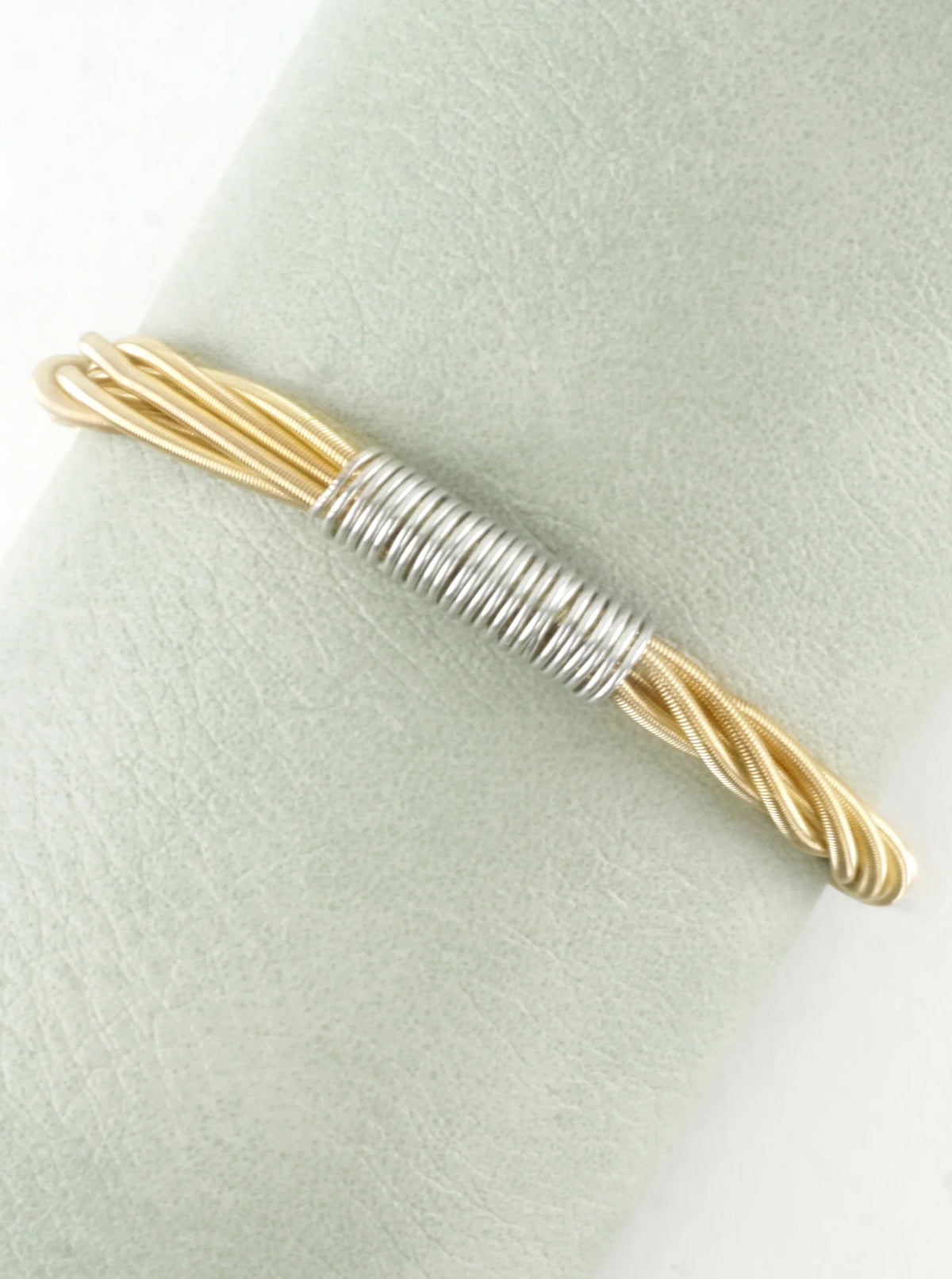 Wired Stretch Piano Wire Bracelet